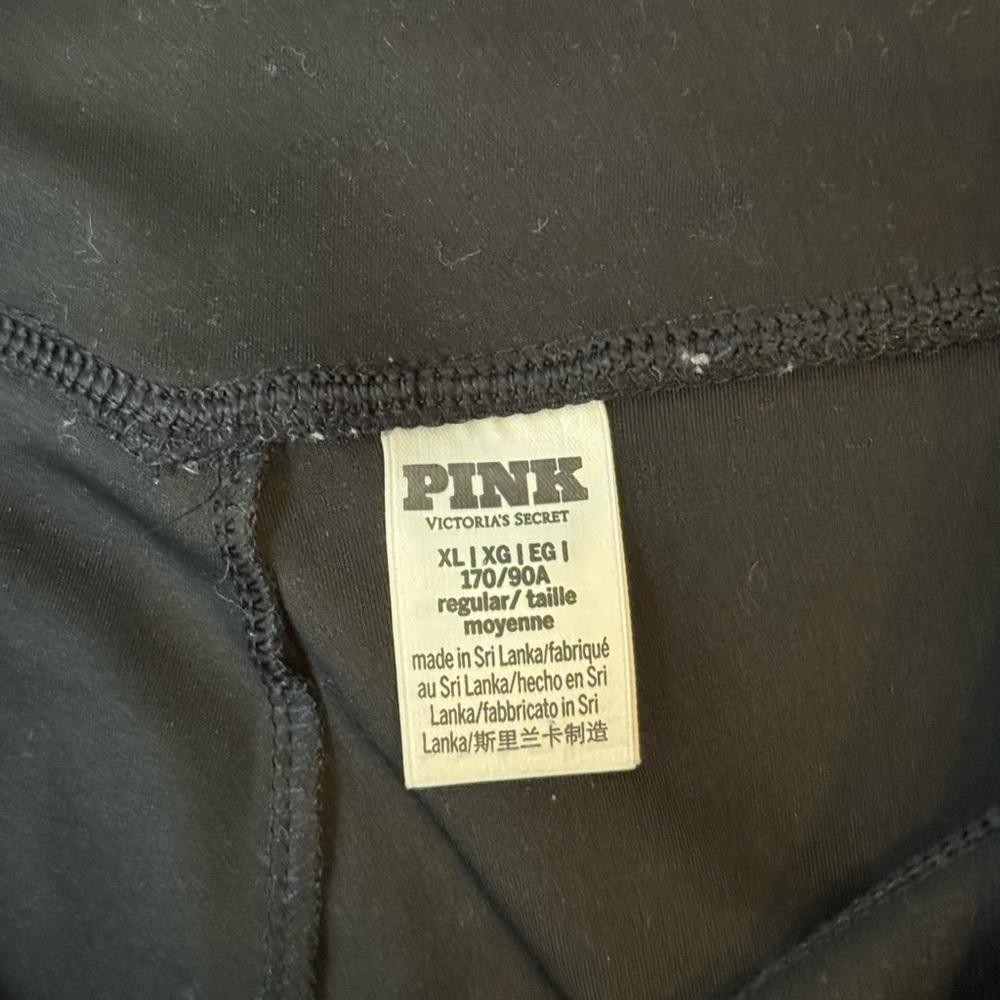Victoria's Secret PINK Black Leggings
